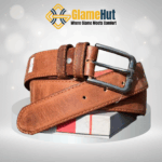 Brown Pull-Up Gola Belt – 40mm Buffalo Leather